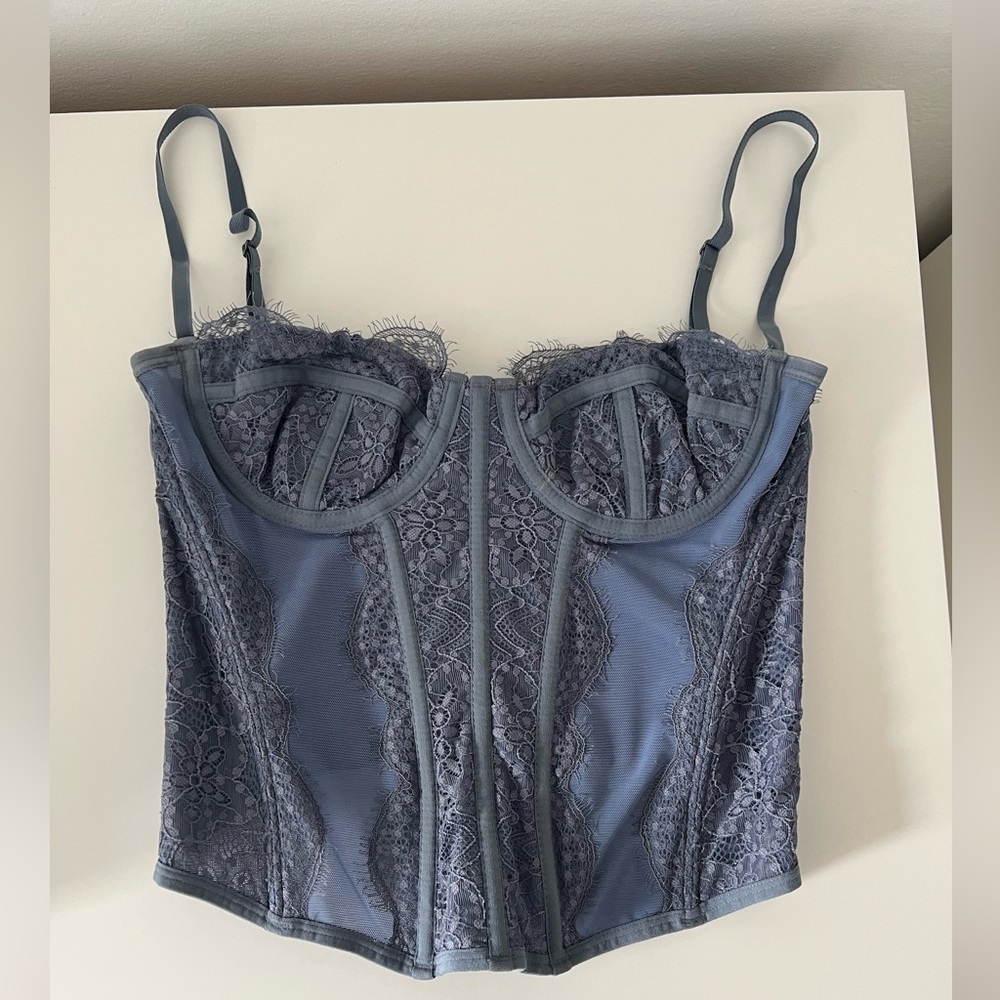 Urban Outfitters lace corset top